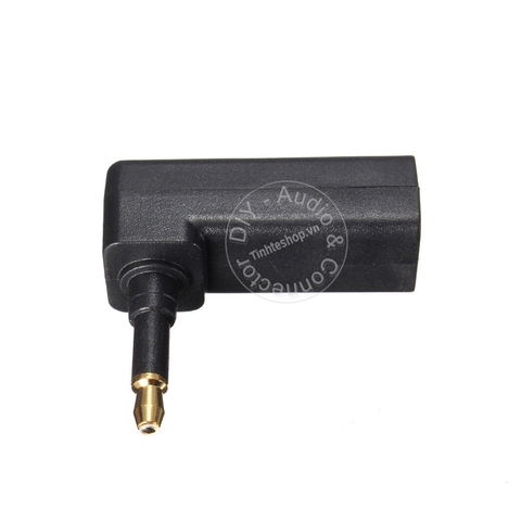 Jack chuyển 3.5 sang quang vuông góc - 3.5mm mini toslink to toslink