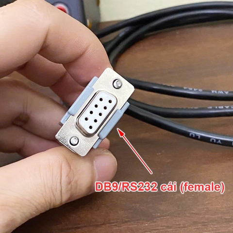 Dây COM 9 sang COM 25 đấu thẳng - DB9 female to DB25 male straight connector cable