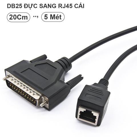 Network Cable DB25 Male to RJ45 Female Cable for Laser Light