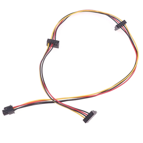 Dây nguồn 4pin sang 3 SATA cho máy tính để bàn HP 6000, 6200, 6300, 8000, 8100, 8200
