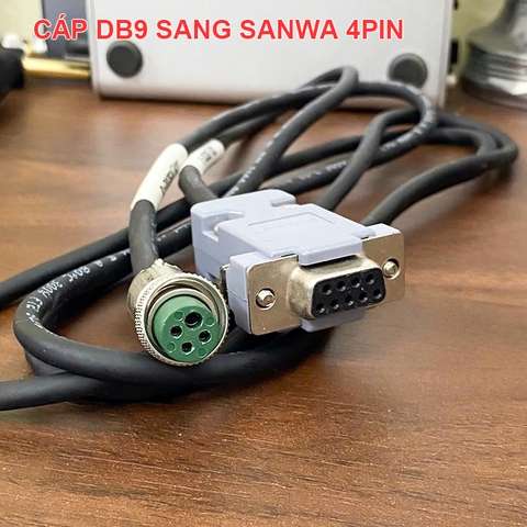 Cáp DB9 RS232 sang 4pin Sanwa 1.5 mét