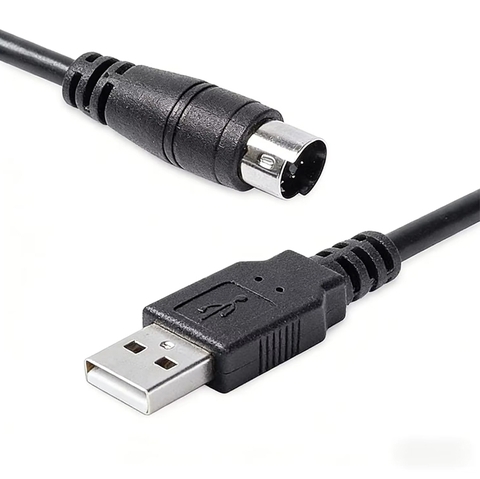 Dây USB sang mini 6pin cắm Máy tính đến Bộ chuẩn đoán DENSO DST-010 - USB to Mini Din 6-pin cable, DENSO replacement accessory, part number 95171-1378