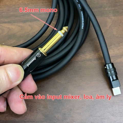 USB C audio sang 6.5mm DAC 32bit 384KHz chuyển âm thanh từ Smartphone Tablet Laptop sang Mixer Loa