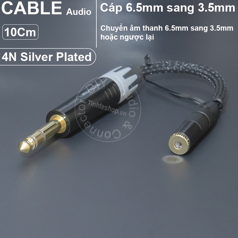 3.5 sang 4.4 cắm tai nghe 4.4 cho DAC 3.5mm - 3.5mm single ended male to 4.4mm balanced female audio cable