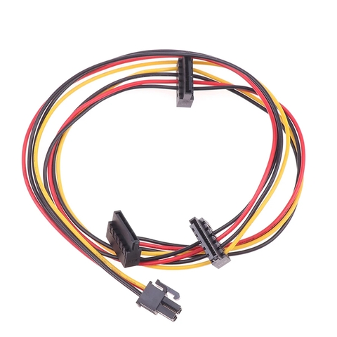 Dây nguồn 4pin sang 3 SATA cho máy tính để bàn HP 6000, 6200, 6300, 8000, 8100, 8200
