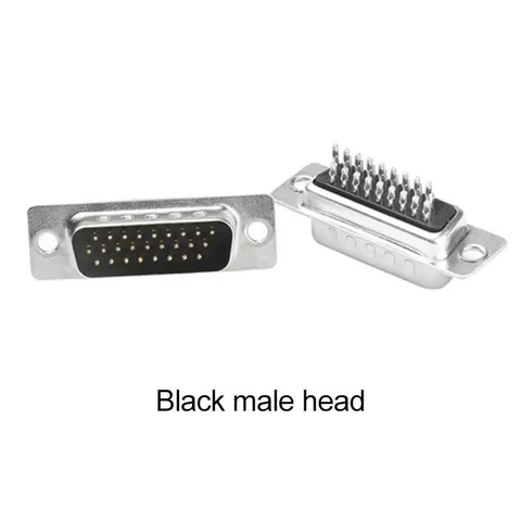 HDB26 male 3 Rows of 26 Pin Plug Soldering Connector