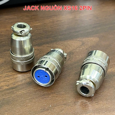 Jack 2pin XS16 cái - Connector 2Pin XS16 AC 125V 3A Female Cable Plug