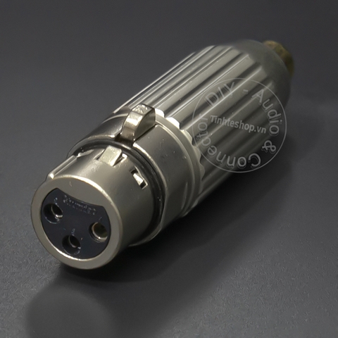 Giắc chuyển Canon ra AV 1 cặp - XLR female nto RCA female adapter