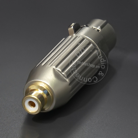 Giắc chuyển Canon ra AV 1 cặp - XLR female nto RCA female adapter