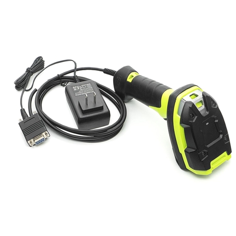 RS232 Serial Cable with 12V Power Supply for Zebra DS2208 DS3608 DS3678 LI3608 LI3678 Handheld Barcode Scanner, RJ-45 Interface to DB9 Female Connector