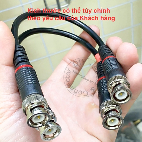 Dây đồng trục BNC 50 Ohm cho Camera Thiết bị hiện sóng Anten UHF