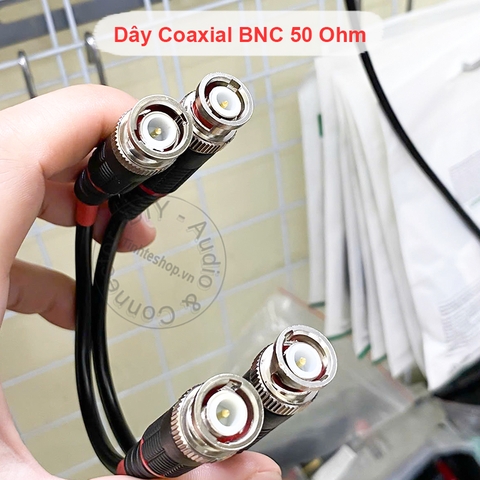 Dây nối anten cho micro karaoke - Cáp BNC đực cái kéo dài