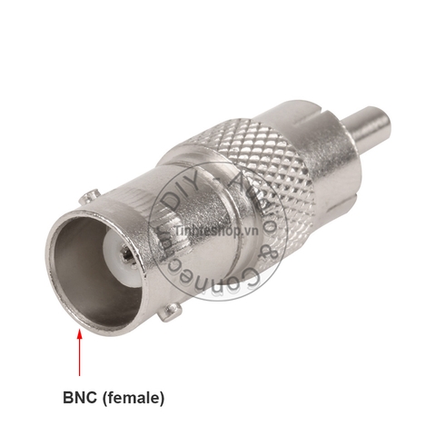 Jack chuyển BNC to RCA - BNC female to RCA male adapter