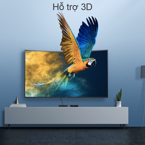 Bộ chia cổng HDMI 1 ra 2 hỗ trợ 4K Ugreen 40201 - HDMI splitter 2 port support 4K