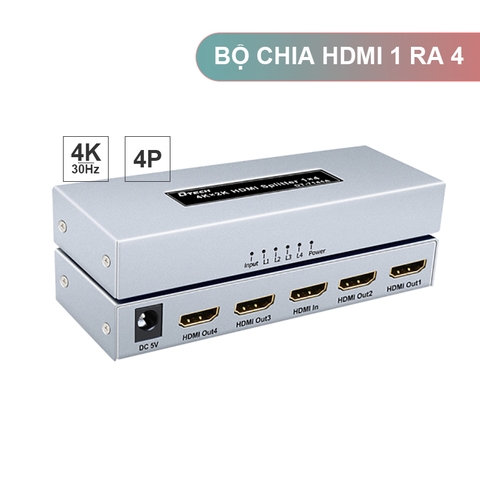 Bộ chia 16 cổng HDMI 4K chính hãng DTECH DT-7116