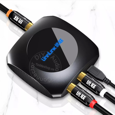 Bộ chuyền âm thanh AV sang quang coaxial cho loa Soundbar - Analog to digital