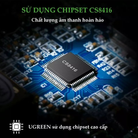 Bộ chuyển Quang optical Coaxial sang AV 3.5mm Ugreen 30523