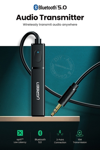 Thiết bị phát bluetooth 5.0 aptX Ugreen CM107 40761 - Bluetooth transmitter