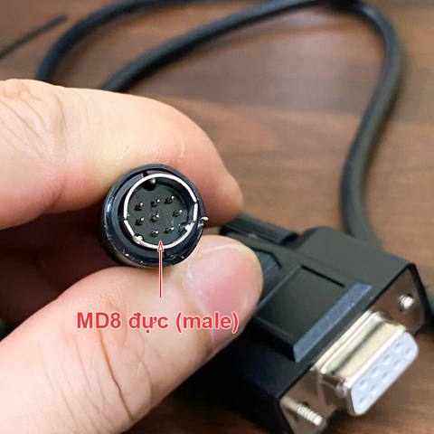 Cáp điều khiển lập trình HMI PLC Inovance dòng IT5, IT7070T/E, IT7100E, IT6070T tới biến tần H0U, HU1, H2U series