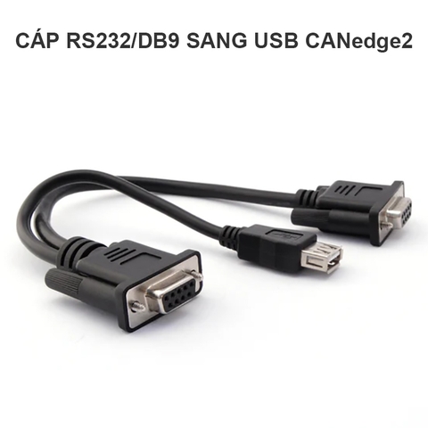 DB9-DB9/USB Adapter Cable CANedge2