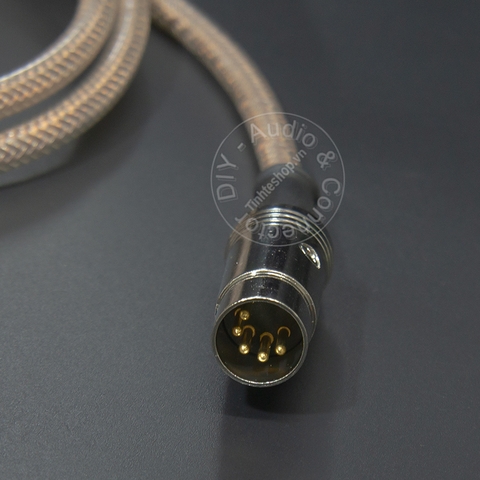 Cáp MIDI DIN 5 pin cho nhạc cụ đàn âm thanh Châu Âu DIY 0.5M đến 5M - MIDI DIN 5pin male cable