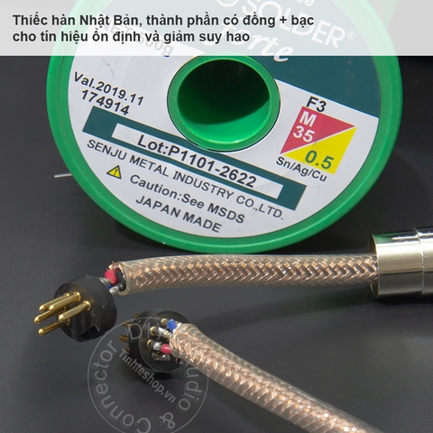 Cáp MIDI DIN 5 pin cho nhạc cụ đàn âm thanh Châu Âu DIY 0.5M đến 5M - MIDI DIN 5pin male cable