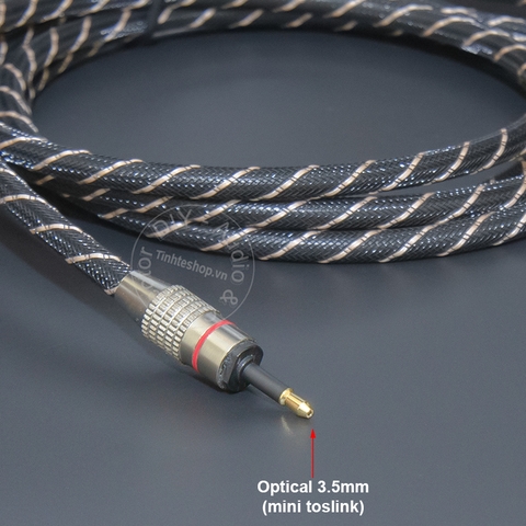 Cáp quang 3.5 DIY 0.15 đến 10 mét cắm cho TV box DAC AMP Mac Mini - Mini 3.5 toslink audio cable