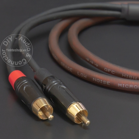 Dây jack 3.5 ra 2 hoa sen DIY dài từ 10 mét đến 40 mét - 3.5mm to 2 RCA cable