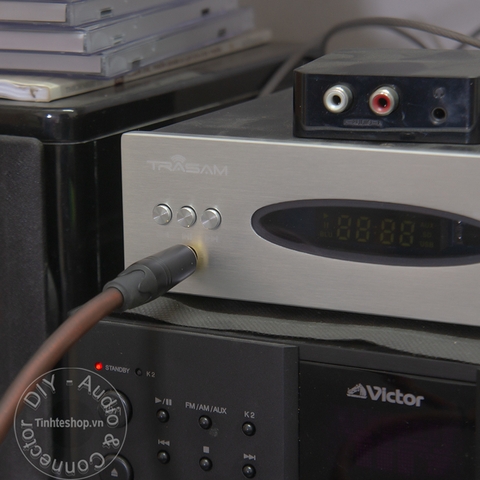 Dây jack 3.5 ra 2 hoa sen DIY dài từ 10 mét đến 40 mét - 3.5mm to 2 RCA cable