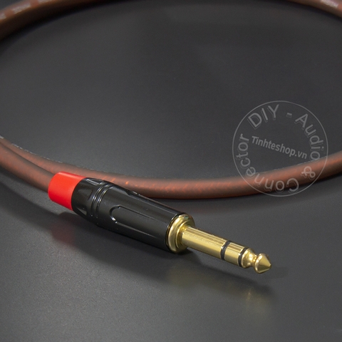 Dây 3.5 ra 6 ly stereo DIY 0.5M đến 10M - 3.5mm to 1/4 TRS cable