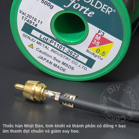 Cáp 3.5 ra RCA coaxial cho DAC FIIO X3K X5K X7 M11 M15 DIY dài 0.3M đến 3M