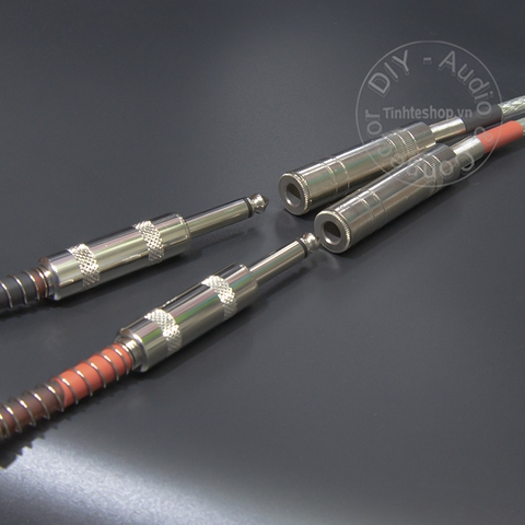 Cáp 6.5mm cái sang AV 1 cặp DIY 0.5M đến 5M - 6.5mm female to RCA cable
