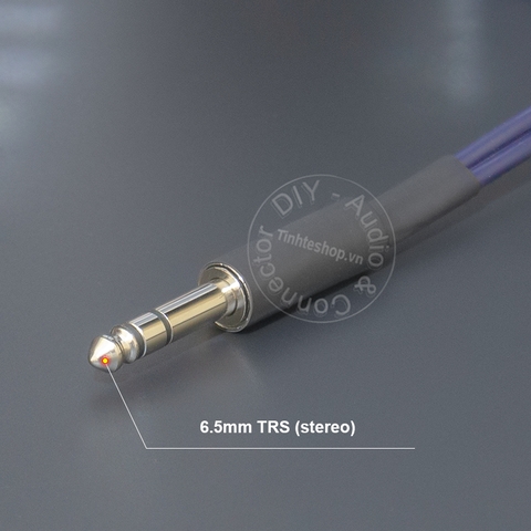 Cáp 6.5 ra 3.5 và 6.5 stereo cắm Tai nghe Loa 0.2 đến 5 mét - DIY 6.5mm TRS male to 6.5mm female and 3.5mm female audio cable