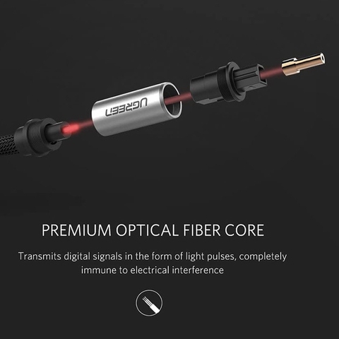 Cáp audio quang SPDIF 5.1 7.1CH Ugreen AV108 - Audio toslink cable