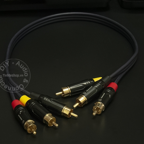 Cáp audio video AV RCA 3 ra 3 - Dây 3 đầu bông sen AV RCA 0.5M 1M 5M 10M 15M 20M