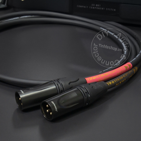 Dây XLR ra RCA 1 cặp DIY 0.5M đến 10M - RCA to XLR male cable