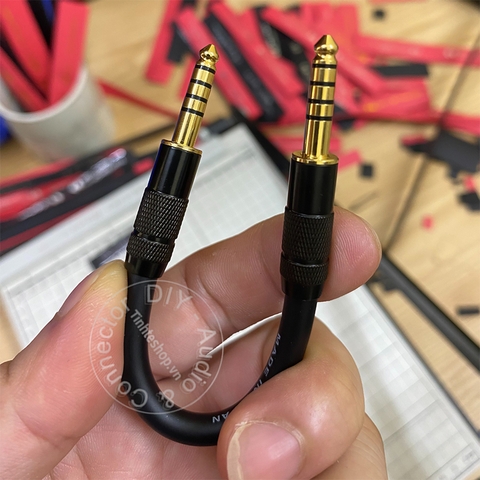 Cáp 2 đầu 4.4mm cho DAC AMP 0.1 đến 5 mét - DIY 4.4 balanced audio cable