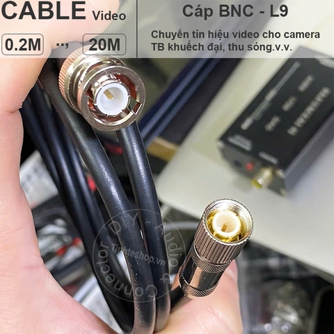 Cáp đồng trục L9 sang BNC 0.2 đến 20 mét