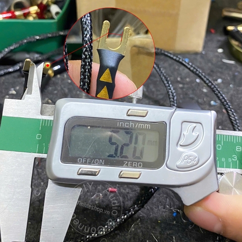 Dây tiếp địa cho Pre AMP Đĩa Than Âm ly - Ground wire for audio equipment with silver-plated 4N copper core