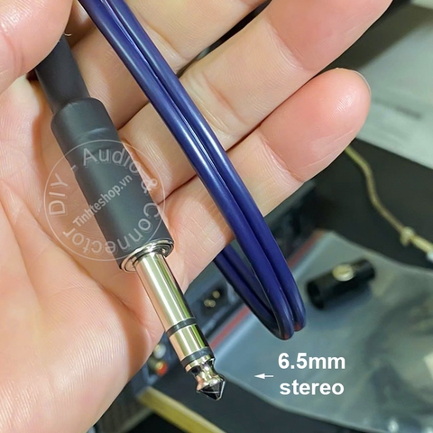 Cáp chia 6.5 ly stereo sang 2 đầu mono R-L