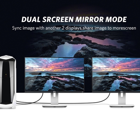 Cáp Displayport 4K60Hz 2K 144Hz Ugreen DP107 - Displayport to Displayport cable 4K 3D 1M 1.5M 2M 3M 5M