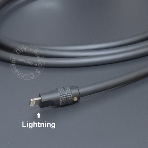 Dây lightning sang USB DAC - Cable transfers audio from Apple iPhone iPad to USB BM of audio decoder