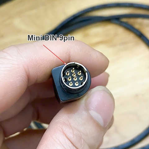 Cáp 2 đầu mini DIN 9 pin type-B cho loa Bose 302580-1001 - thay thế cho Lifestyle 135 235 48 T10 V20 CineMate 130 SoundTouch 130