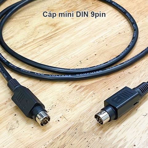 Cáp 2 đầu mini DIN 9 pin type-B cho loa Bose 302580-1001 - thay thế cho Lifestyle 135 235 48 T10 V20 CineMate 130 SoundTouch 130