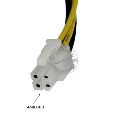 Cáp nguồn 4pin IDE sang 4pin CPU - Molex IDE 4 pin to 4 pin CPU cable