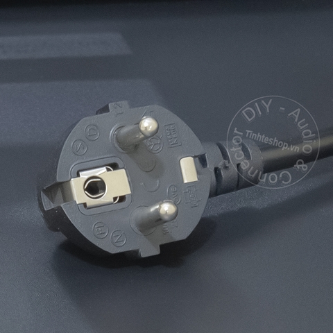 Cáp nối nguồn C19 phích EU vuông góc 16A-250V 3x0.75mm 1500W dài từ 0.5 đến 5 mét