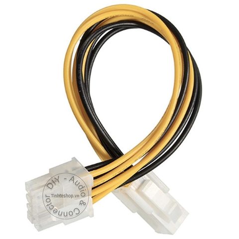 Cáp nguồn CPU 4pin sang 8pin 20Cm - Dây nguồn 4pin CPU ra 8pin CPU