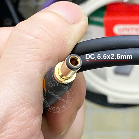 Dây nguồn tuyến tính DC GX16 sang 5.5x2.5mm cáp điện cho PC mini DAC AMP