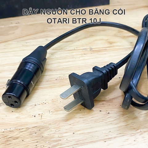 Dây nguồn cho băng từ OTARI BTR 10J - Nema 1-15P to XLR power cable