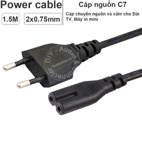 Dây nguồn TV Samsung 1.5 mét - Cáp nguồn số 8